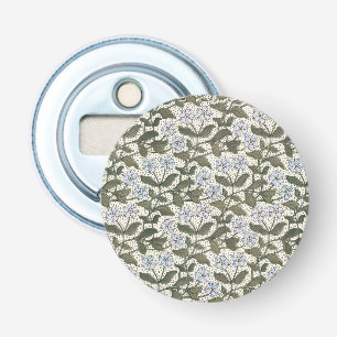 Summer Periwinkle Flower Pretty Elegant Floral Bottle Opener