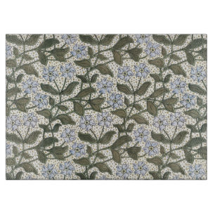 Summer Periwinkle Flower Pretty Elegant Floral Cutting Board