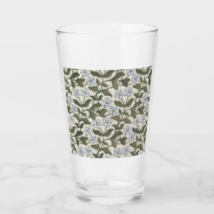 Summer Periwinkle Flower Pretty Elegant Floral Glass