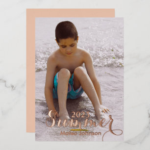 Summer Photo Gold Bold Pressed  Foil 