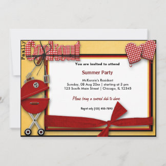 Summer Picnic Invitation