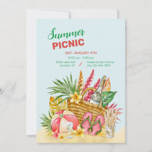 Summer Picnic Invitation