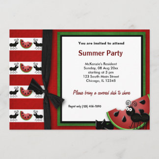 Summer Picnic Invitation
