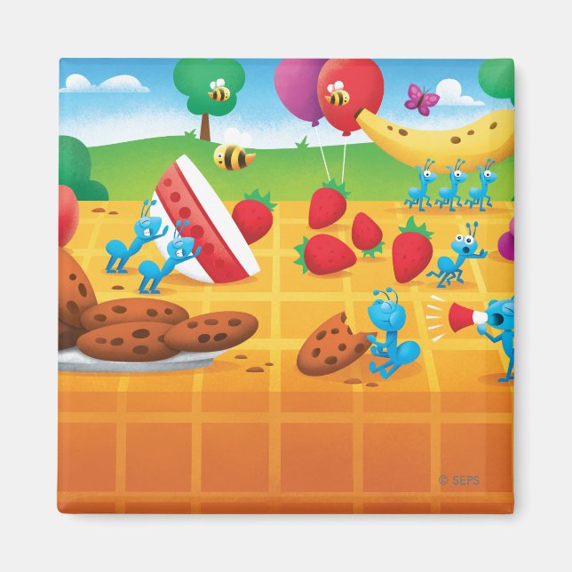 Summer Picnic Magnet (Front)