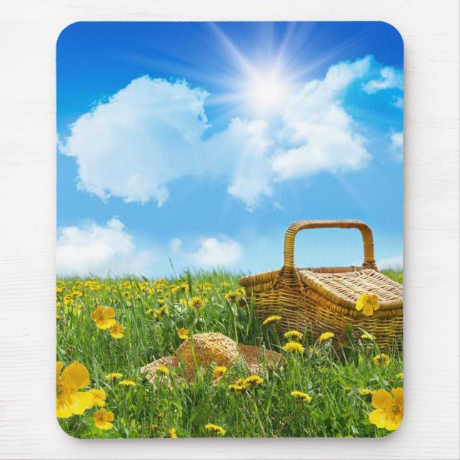 Summer Picnic Mouse Pad (Front)