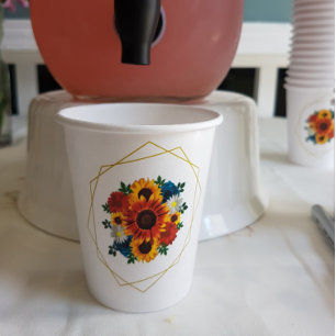 Summer Picnic Party Paper Cups