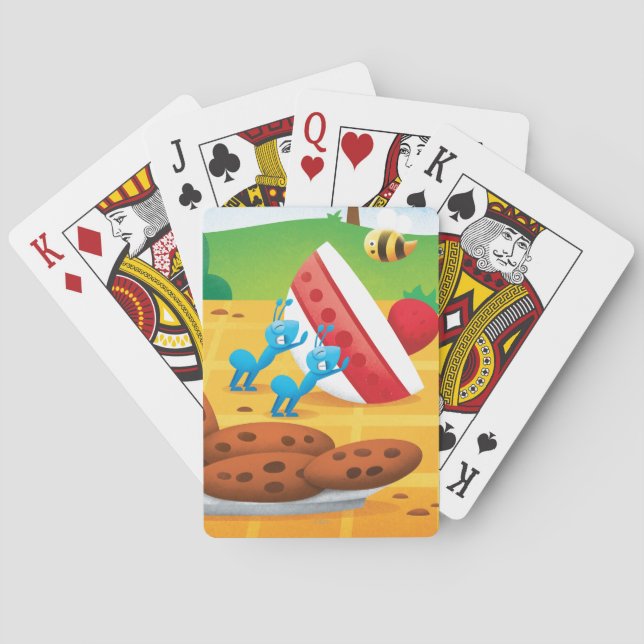 Summer Picnic Playing Cards (Back)