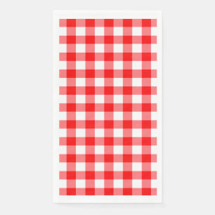 Summer Picnic Reg Gingham Buffalo Paper Napkin