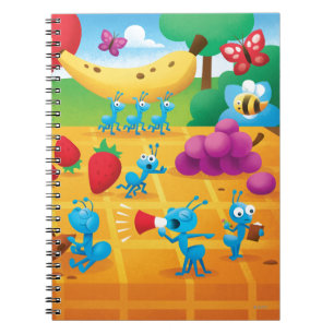Summer Picnic Spiral Notebook