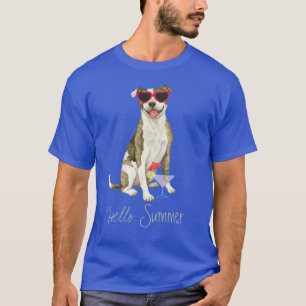 Summer Pit Bull Terrier T-Shirt