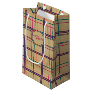 Summer Plaid Gift Bag