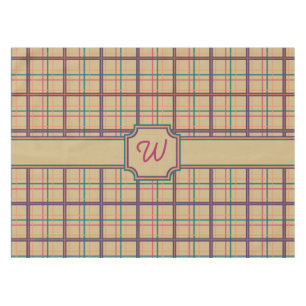 Summer Plaid Tablecloth