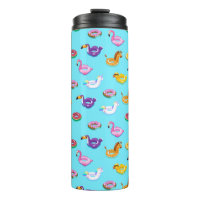 Summer Pool Float Pattern