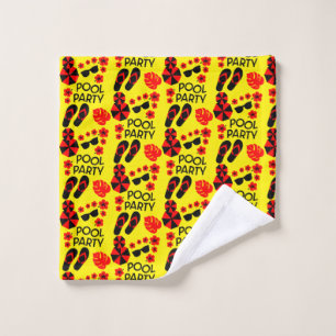 Summer Pool Parties  Bath Towel Set