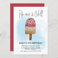 Summer Pop Over & Chill Popsicle Party Birthday