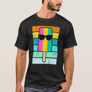 Summer Popsicle  Ice Cream Beach Pool Party T-Shirt