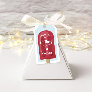 Summer Popsicle Kids Birthday Party Favour Gift Tags