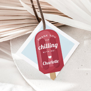 Summer Popsicle Kids Birthday Party Favour Tags