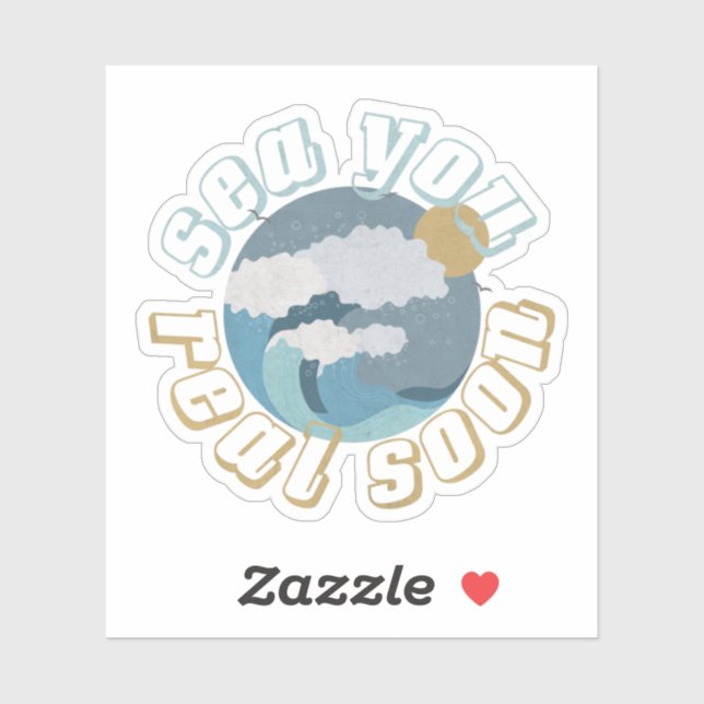 Summer Pun: Sea You Real Soon (Sheet)