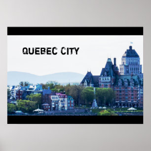 Summer   Quebec City Poster