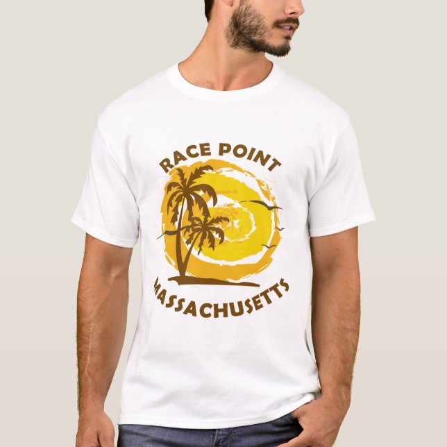 Summer Race Point- massachusetts  T-Shirt (Front)