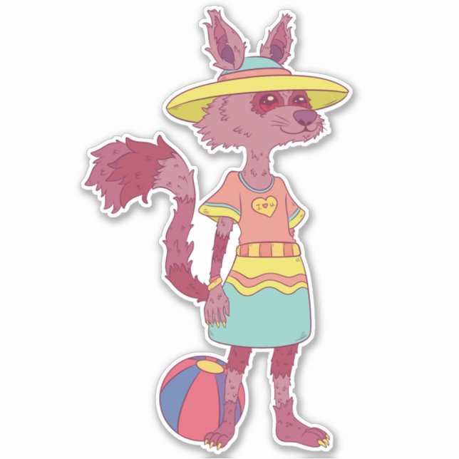 Summer Racoon (Front)