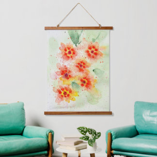 Summer Radiance - Wood Topped Wall Tapestry