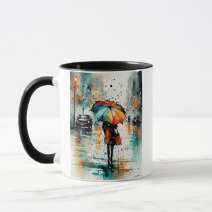 Summer Rain In The City 2 Mug