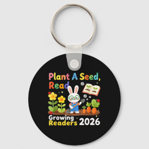 Summer Reading 2026 Plant A Seed Read Growing Key Ring