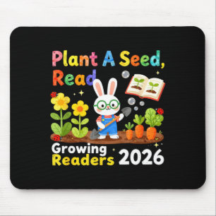 Summer Reading 2026 Plant A Seed Read Growing Mouse Pad