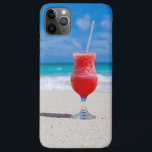 Summer Red Strawberry Margarita On Tropical Beach Case-Mate iPhone Case<br><div class="desc">Contemporary delicious red strawberry margarita cocktail on the beach, with an azure blue sky, the ocean, waves, and surf in the background. This case will make you want to go on vacation to a tropical island and relax. Made for the beach party diva, or the ocean or sea lover among...</div>