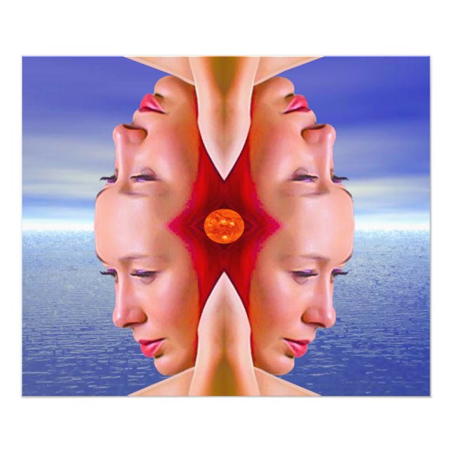 Summer Reflection Photo Print (Front)