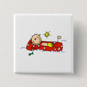 Summer Relaxation 15 Cm Square Badge