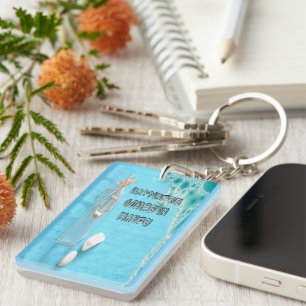 Summer Resorts Near Me Key Ring