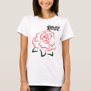 Summer Rose Flower Name Women's Clothing T-Shirt