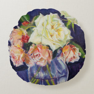 Summer Roses 2007 Round Cushion