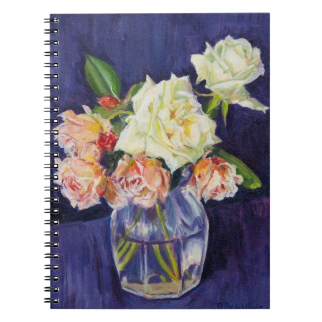 Summer Roses 2007 Spiral Notebook (Front)