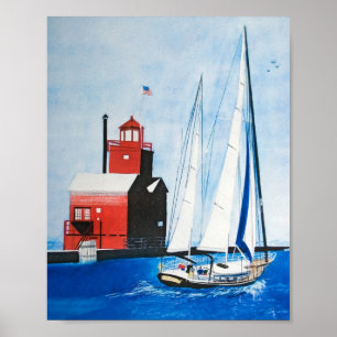 Summer Sail Poster
