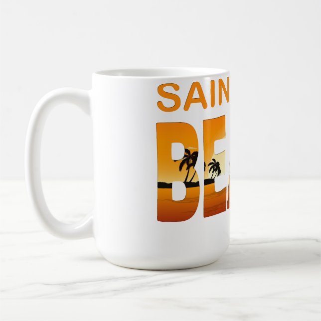 Summer saint pete- florida  coffee mug (Left)