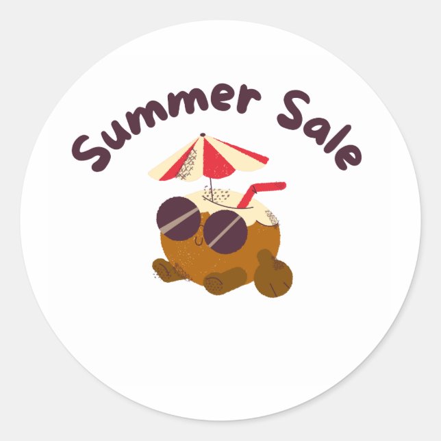 Summer Sale Stickers  (Front)