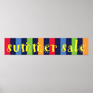 Summer Sale Window Sign