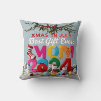 Summer Santa Pillow: Xmas in July Double Feature