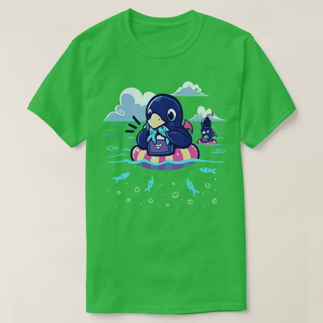 Summer Sardine Feast  T-Shirt (Design Front)