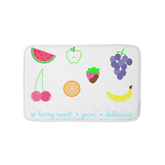 Summer Scents Bath Mat (Front)