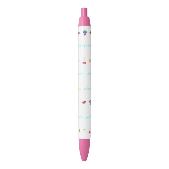 Summer Scents Blue Ink Pen (Front Vertical)