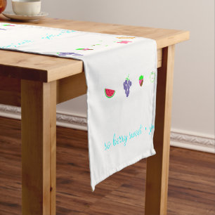 Summer Scents Short Table Runner