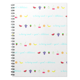 Summer Scents Spiral Notebook
