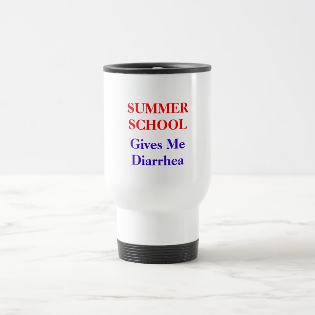 Summer School Diarrhoea Travel Mug (Center)