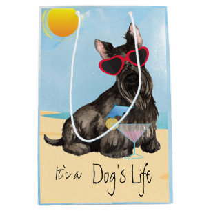 Summer Scottish Terrier Medium Gift Bag