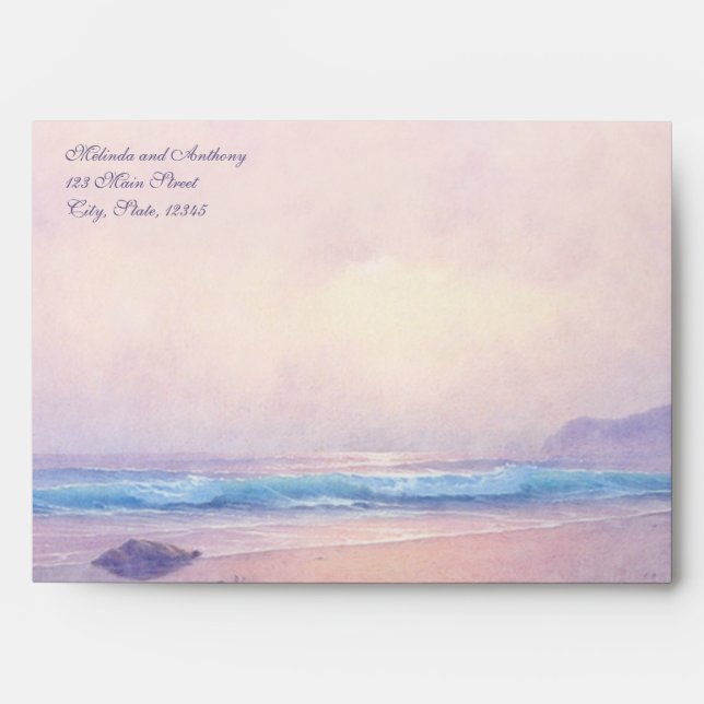 Summer Sea 5x7 Envelopes (Front)